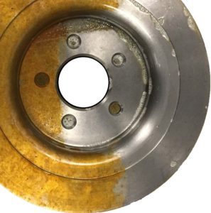 metal part rusted and cleaned with Evapo-Rust