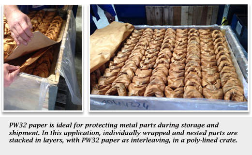 Protek Wrap® VCI Paper PW32_application